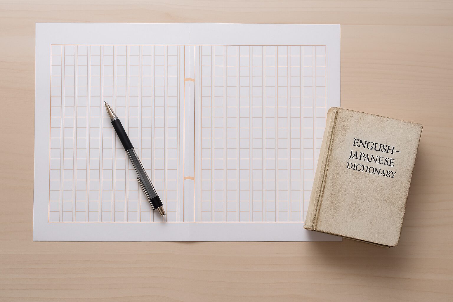 訳し終えるまで、男は、傍らに置いた辞書を、一度も手に取らなかった。